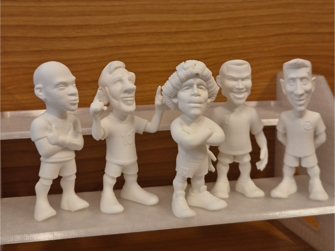 Set of world's favorite football players,  topper