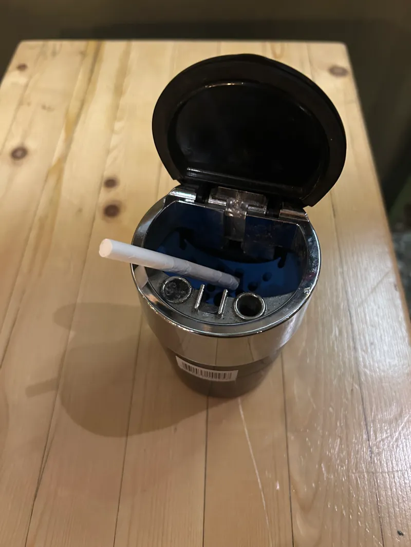 car ashtray modification