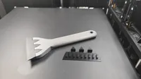 Stabiler Eiskratzer | Optimiert für Bambu PETG | Kein Magnet