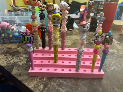 Pen Holder v5 - 4 Tier