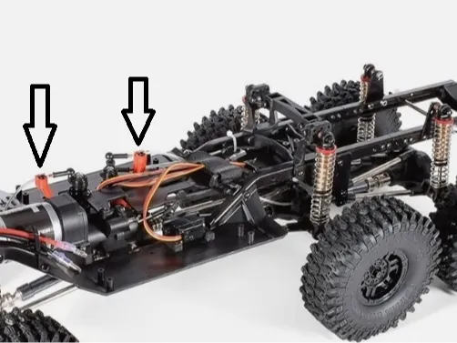 Austar6x6 Diff-Halterung