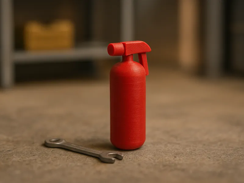 Extincteur miniature 1/18