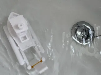 rubber band powered benchy