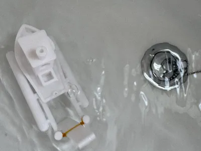 rubber band powered benchy