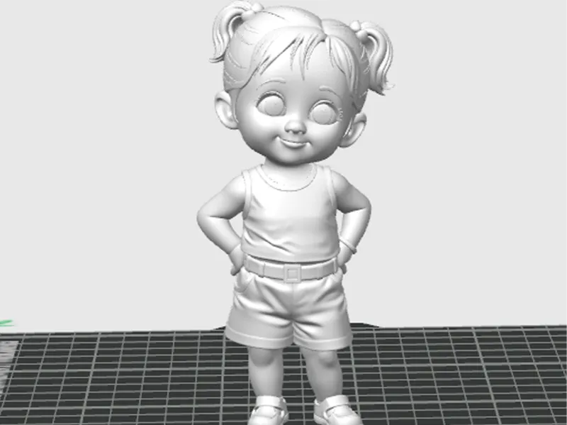 little girl from Shor