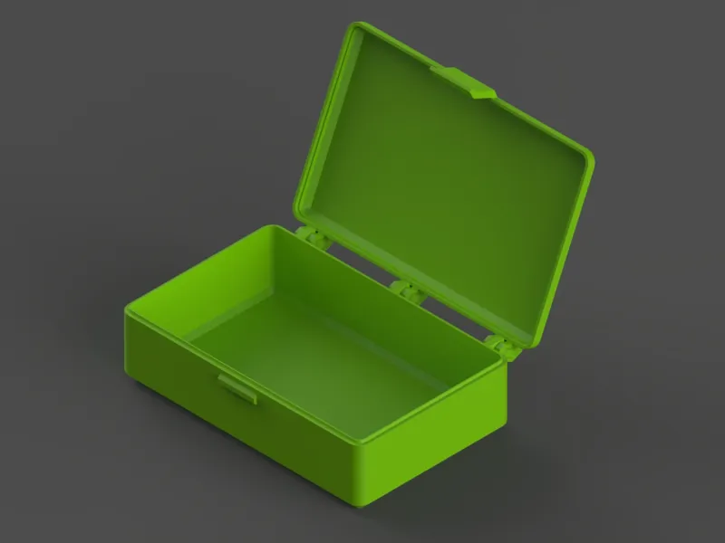 Elastic latch box - 160x100x45mm