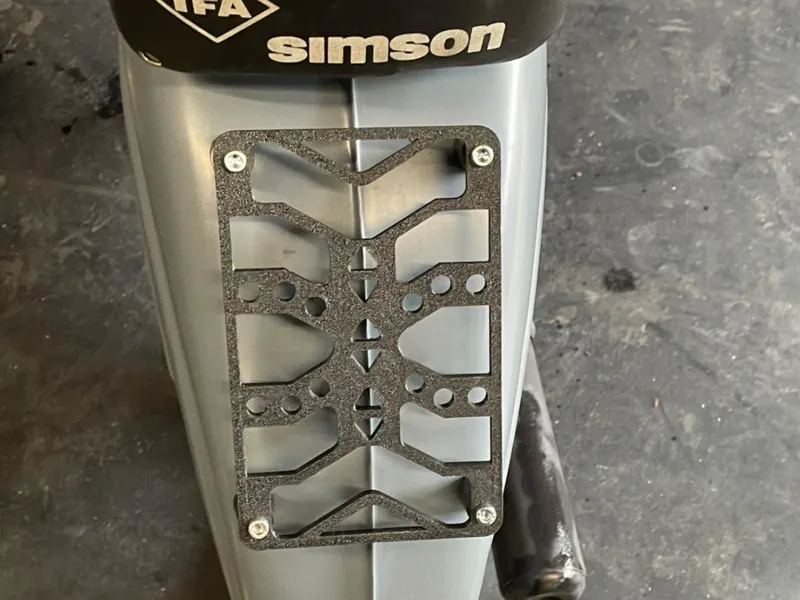 Simson Schwalbe Gepäckträger "verstärkt"