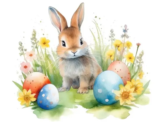 Easter Bunny Lithophane