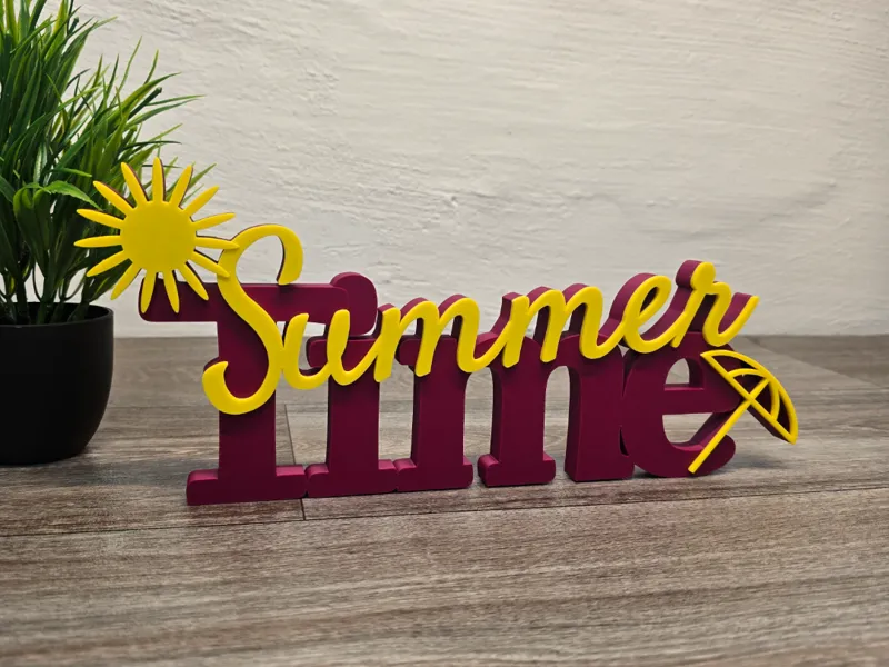 Summer Time Schriftzug