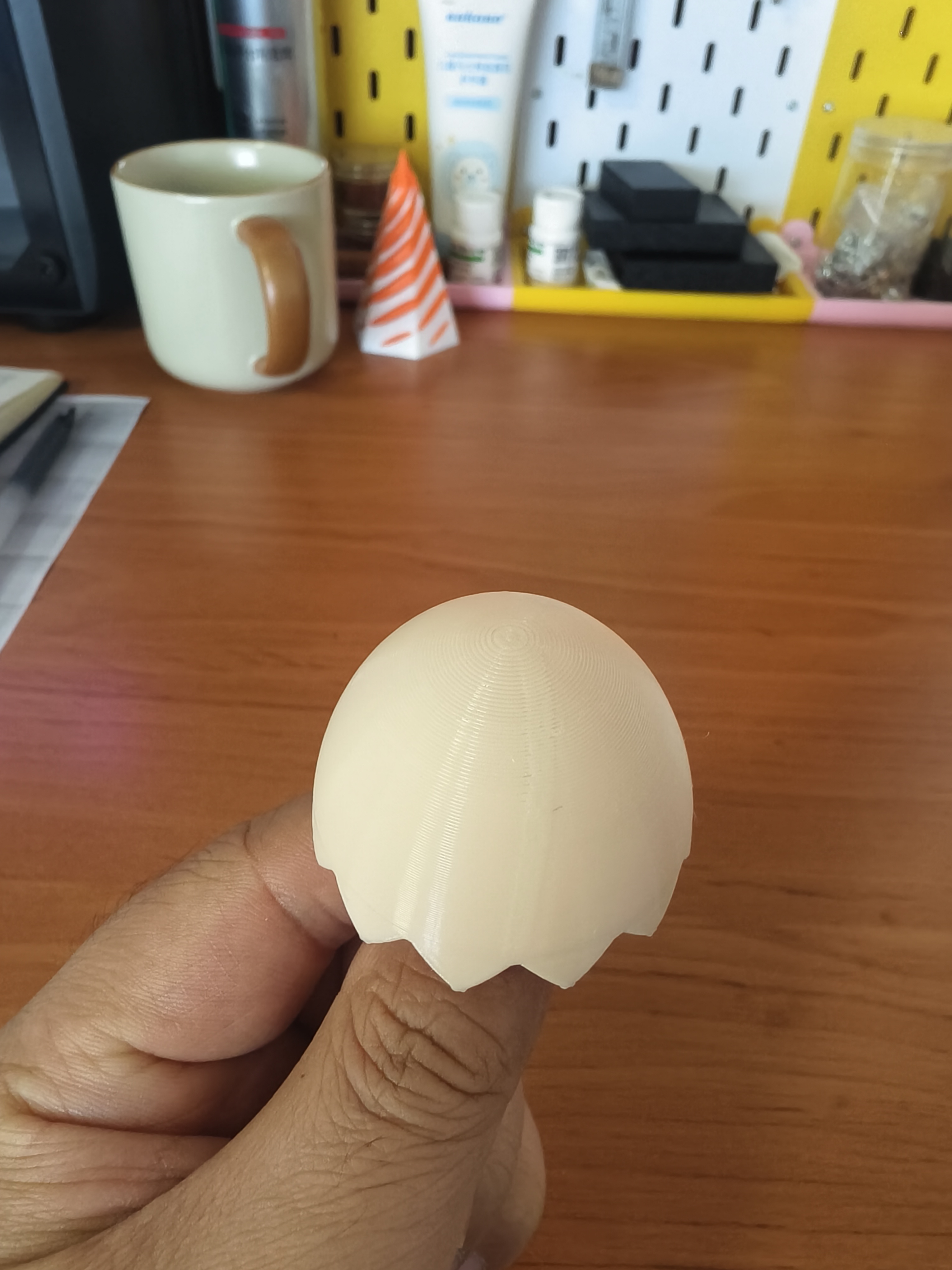 Miniatura 2 do modelo 3D 鸡蛋解压玩具键盘轴点击器