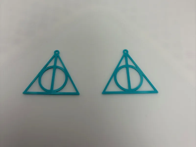 Boucle d'oreille harry potter reliques de la mort