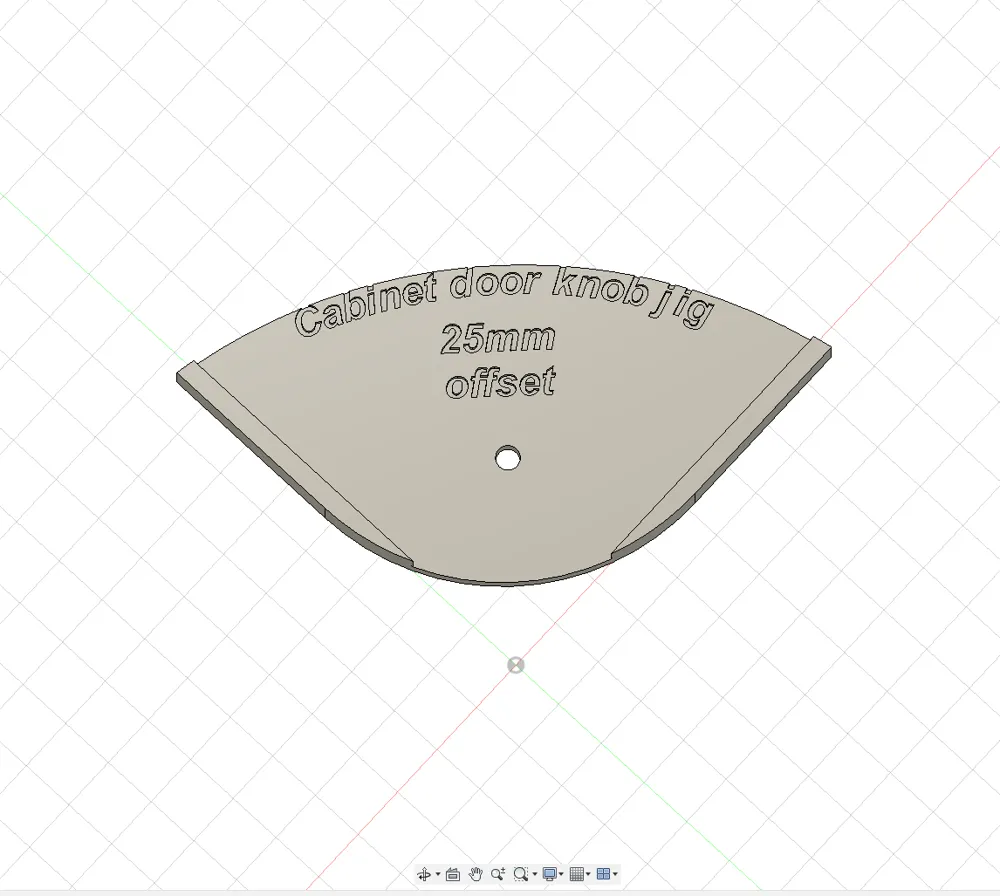 door knob jig by JZA3D. MakerWorld