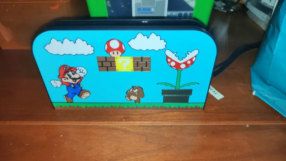 Switch 2 Mario Model NINTENDO SWITCH 2 Super Mario COVER - Free 3D Print Model - MakerWorld