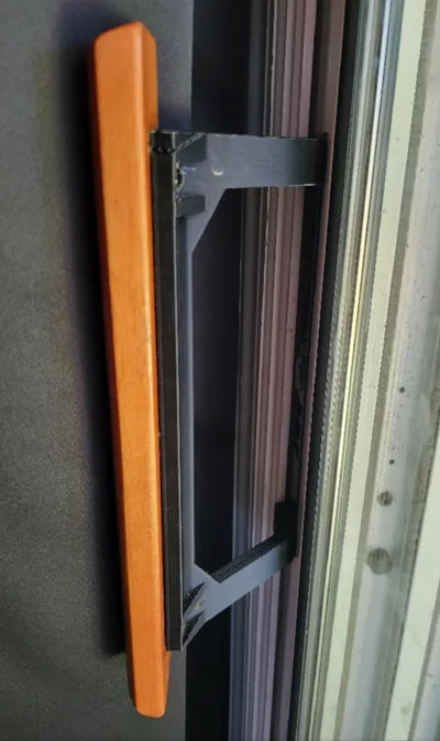 Sliding door handle replacement