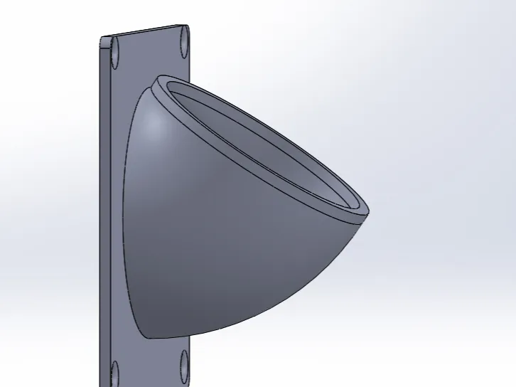 base for 60mm gauses bar halmeter
