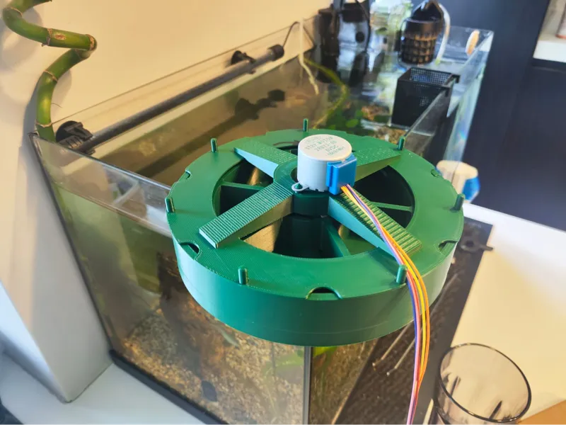 30-Day ESP8266 Fish Feeder for aquarium