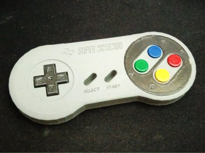 SUPER NINTENDO KEYCHAIN
