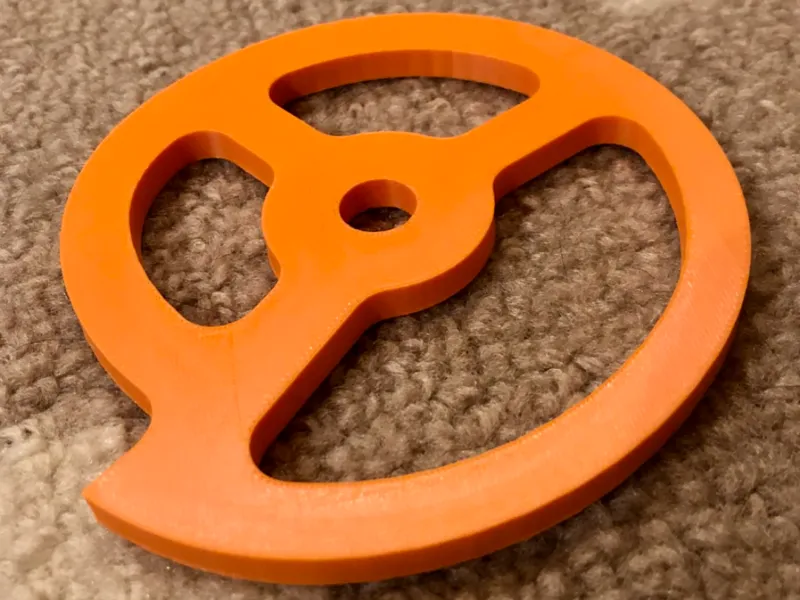 Battlebot End Game Asym Spinner Design (5")
