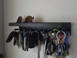 Keyrack w/ 8 pegs - (A1 compatible) 