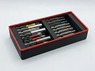 Gridfinity Magnetic Screwdriver Bit Holders