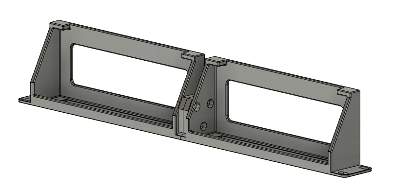 Ubiquiti Unifi USW-Ultra 19'' modular rack mount - Free 3D Print Model ...