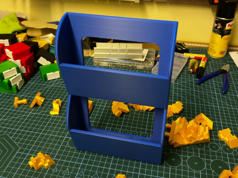 Skadis book organizer