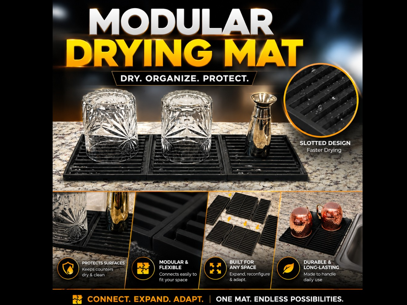 Modular Drying Mat