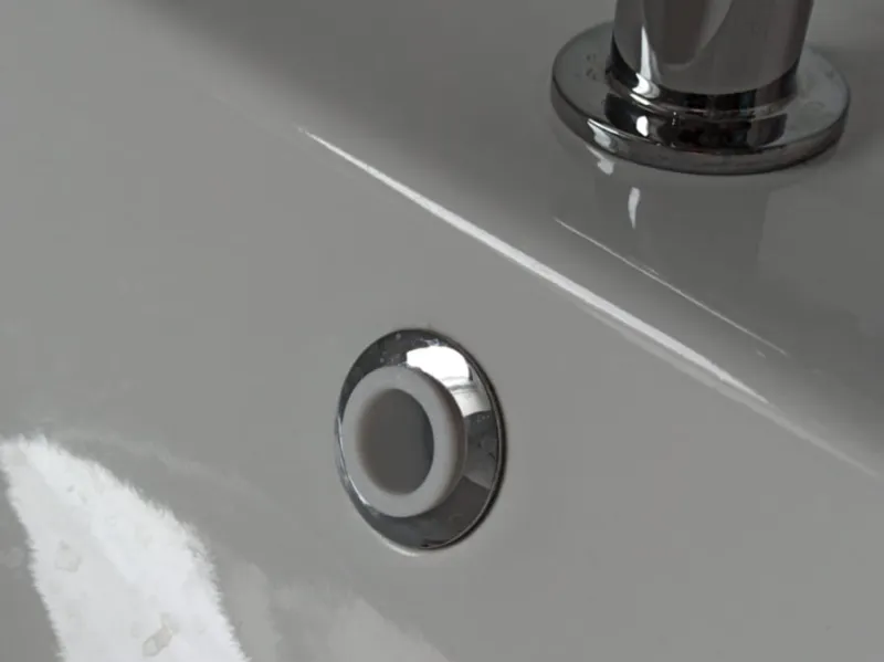 Ikea Waschbecken/ Überlauf ist zu (DEKO-Element)