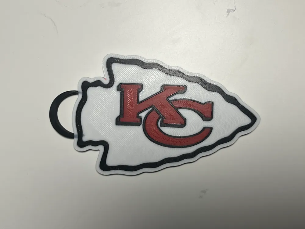 Kansas City Chiefs Keychain by Coopz - MakerWorld