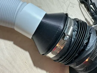 Ablufschlauchadapter XTOOL F1 auf 100 mm (4")