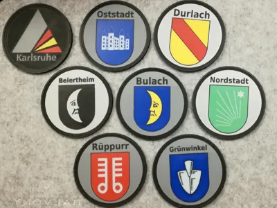 Karlsruhe Coaster Set