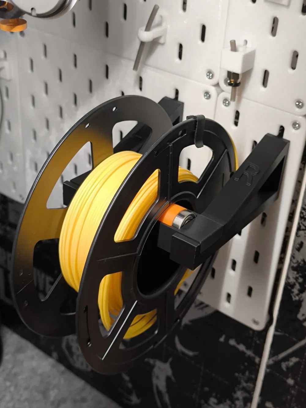 SKÅDIS Right-angle spool holder. Bearing Cradle - Free 3D Print Model ...