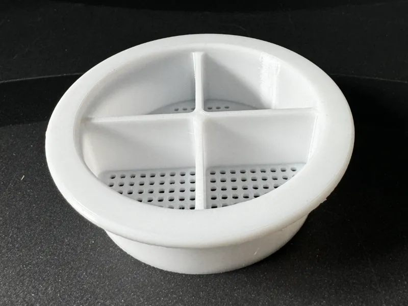76mm Soffit Vent - Anti Insect Grill