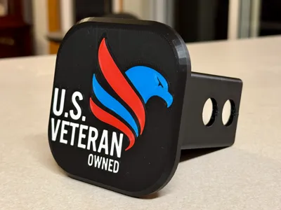 Veteran Hitch Cover