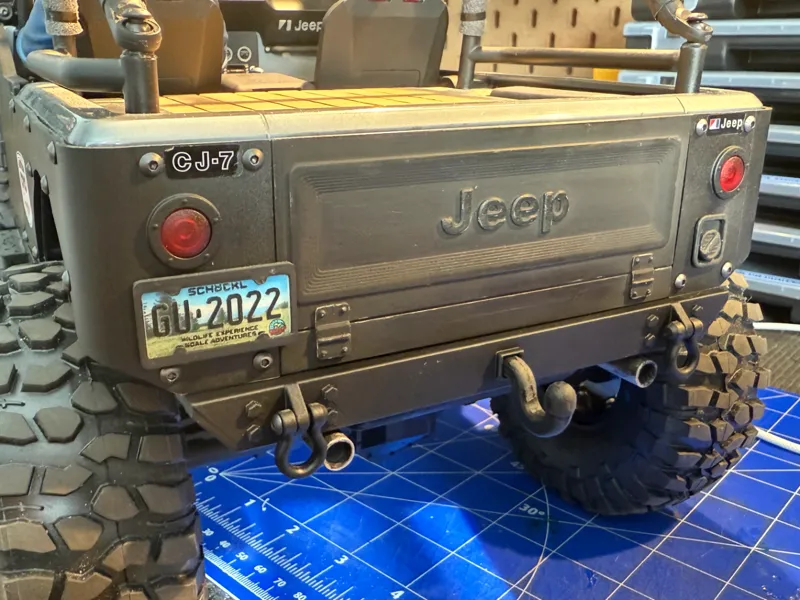 AXIAL JEEP RENEGADE CJ-7 - Heckstoßstange