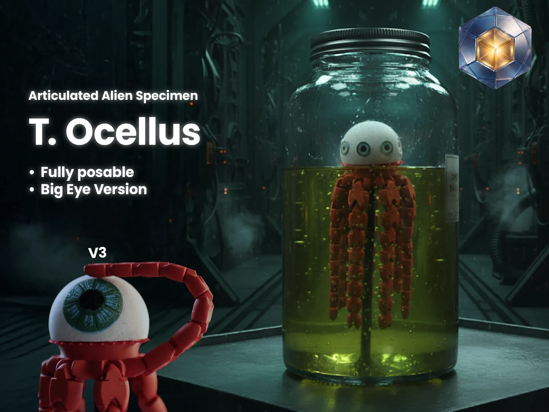 Articulated T. Ocellus – Alien Earth Spec. (noAMS)