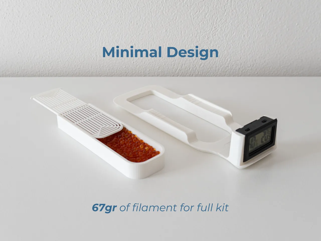Cereal Dry Box - Filament Storage - Minimal design view 4