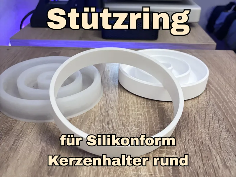 Stützring für runden Kerzenhalter (Form-Ø = 144mm)