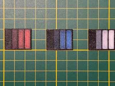2 Color Overlapping Test
