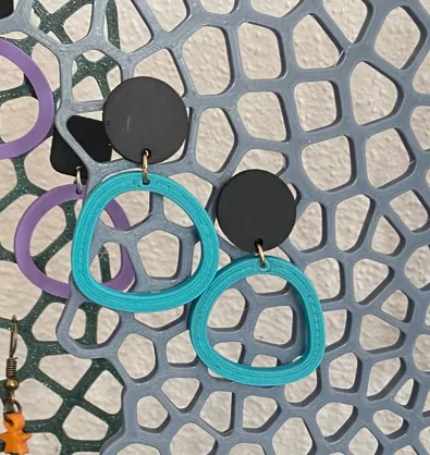 Modern Earrings (without Glue) view 2