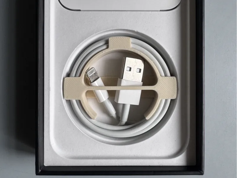 Cable organizer - stand -  Apple Box - USB-A