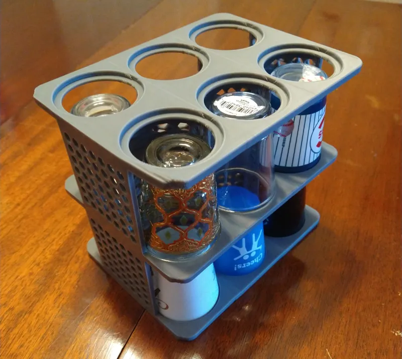 Shot Glass Shelf/Organizer - A1 Mini