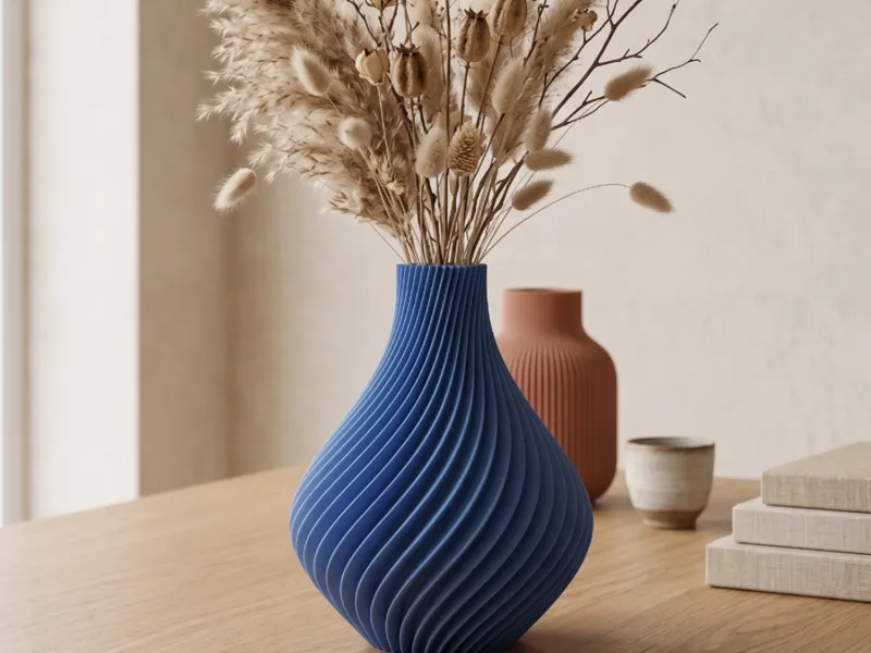 Serenity Spiral Vase - Modern Vase Mode Design
