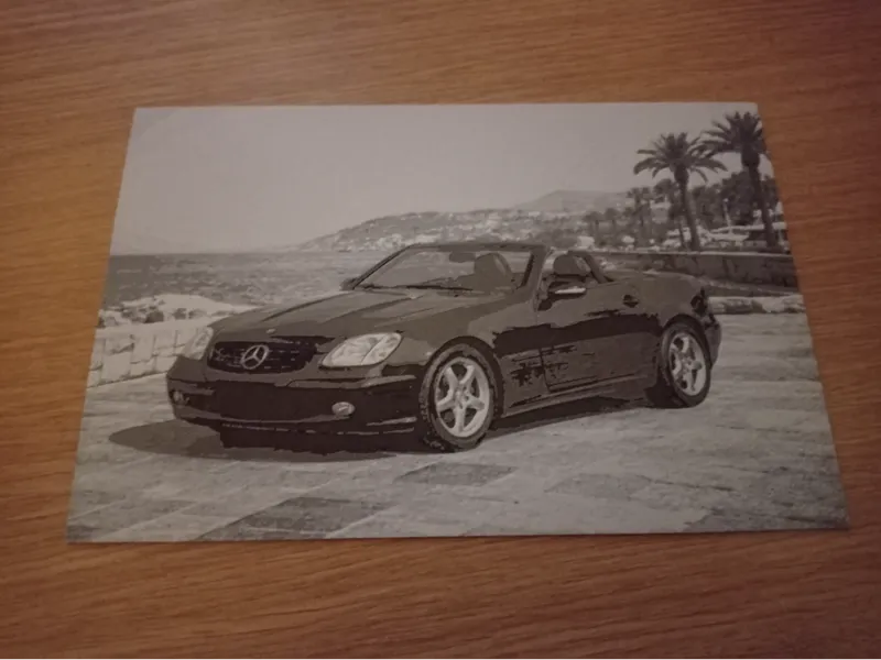 Mercedes-Benz SLK 200 cabrio - HueForge