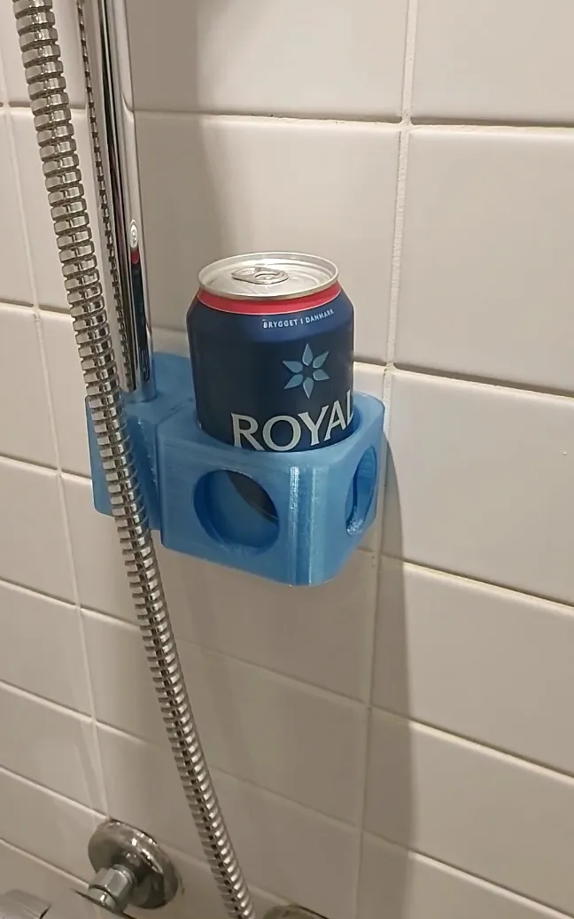 Shower can holder