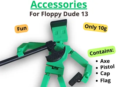 Floppy Dude 13 Accesories Pack