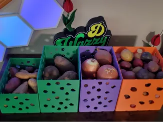 Veggie Storage Bins with Gridfinity