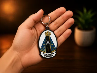 Our Lady of Aparecida Keychain | 3D STL