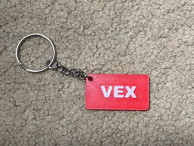 Keychain ID tag