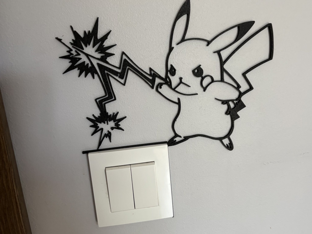 Pikachu Lightning Outlet Frame AMS & Single-Color